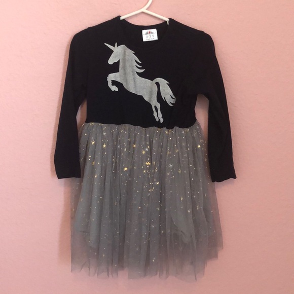 Other - Toddler Long Sleeve Unicorn Dress
